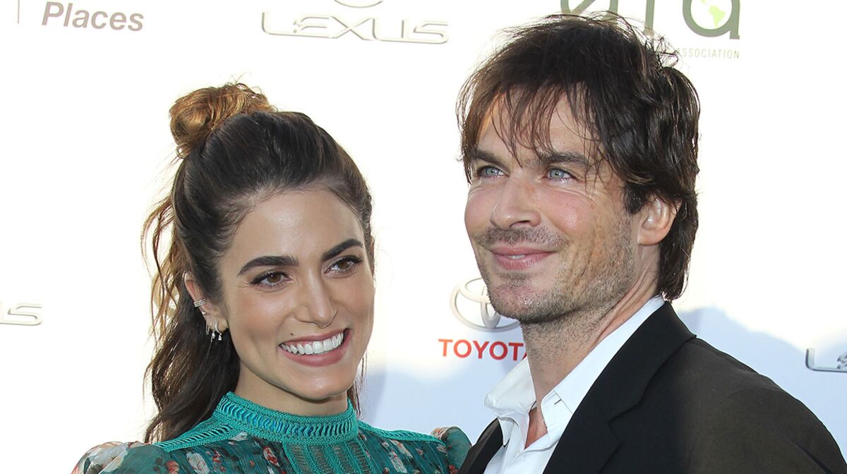 Nina Dobrev Et Son Bébé Ian Somerhalder accusé d'avoir forcé Nikki Reed à avoir un enfant : le  couple s'explique - Voici