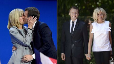 PHOTOS Brigitte Et Emmanuel Macron Fêtent Leurs 10 Ans De Mariage ...