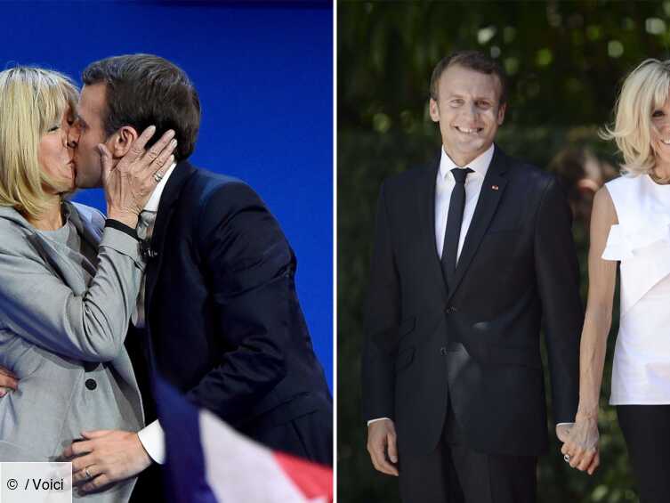 PHOTOS Brigitte Et Emmanuel Macron Fêtent Leurs 10 Ans De Mariage ...