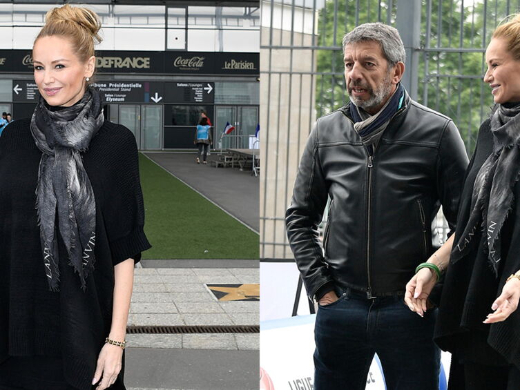 Adriana Karembeu Pregnant Showing Her Baby Bump For The First Time