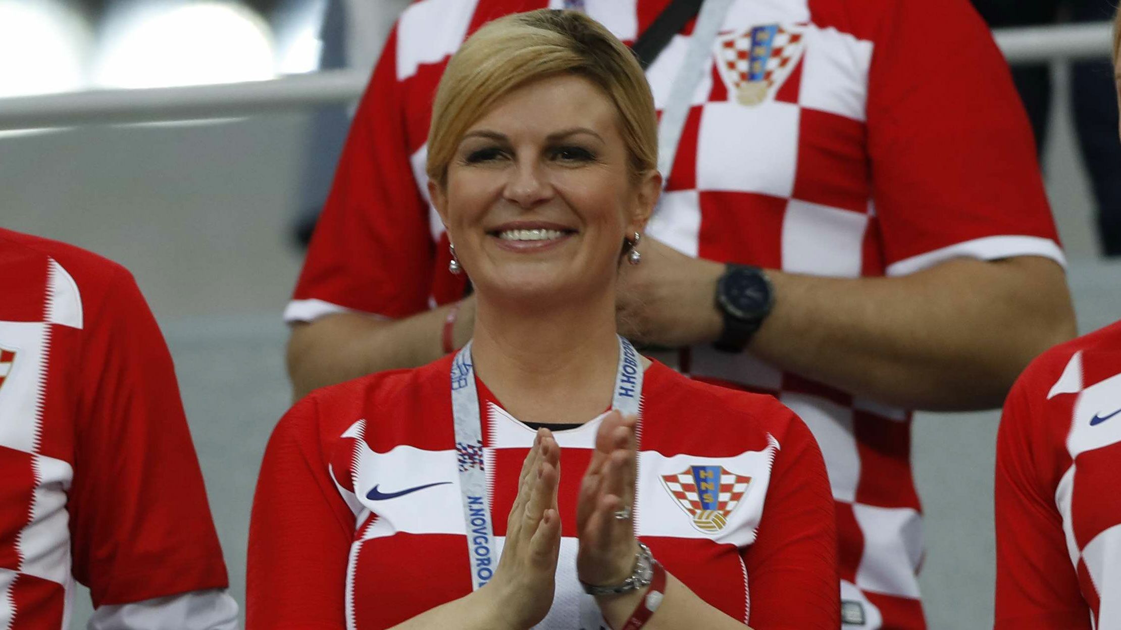 Mondial Qui Est Kolinda Grabar Kitarovic La Presidente Croate Voici Mondial Qui Est Kolinda Grabar Kitarovic La Presidente Croate Voici