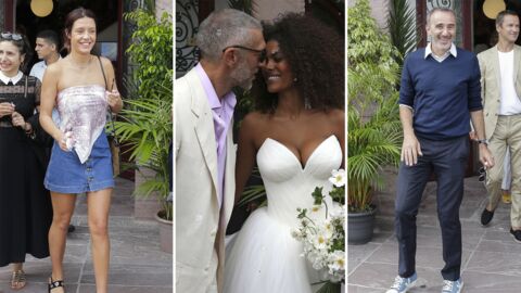 PHOTOS Mariage de Vincent Cassel et Tina Kunakey qui étaient leurs célèbres