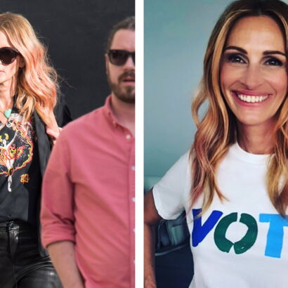 Julia Roberts - 머리카락: Julia Roberts는 인생을 분홍색으로 보고 성공했습니다!