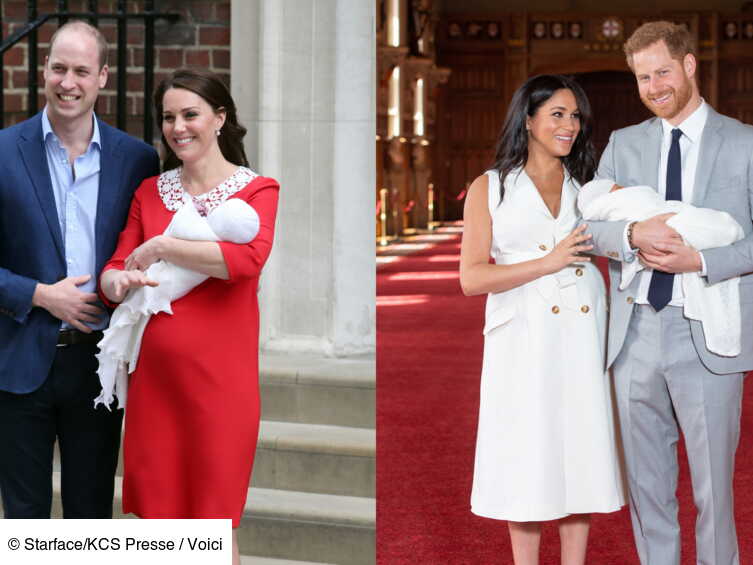Photos Ce Gros Detail Qui Differencie La Presentation Des Bebes De Kate Et William Et Celle De Meghan Et Harry Voici Photos Ce Gros Detail Qui Differencie La Presentation Des Bebes De Kate Et William Et Celle De Meghan Et Harry Voici