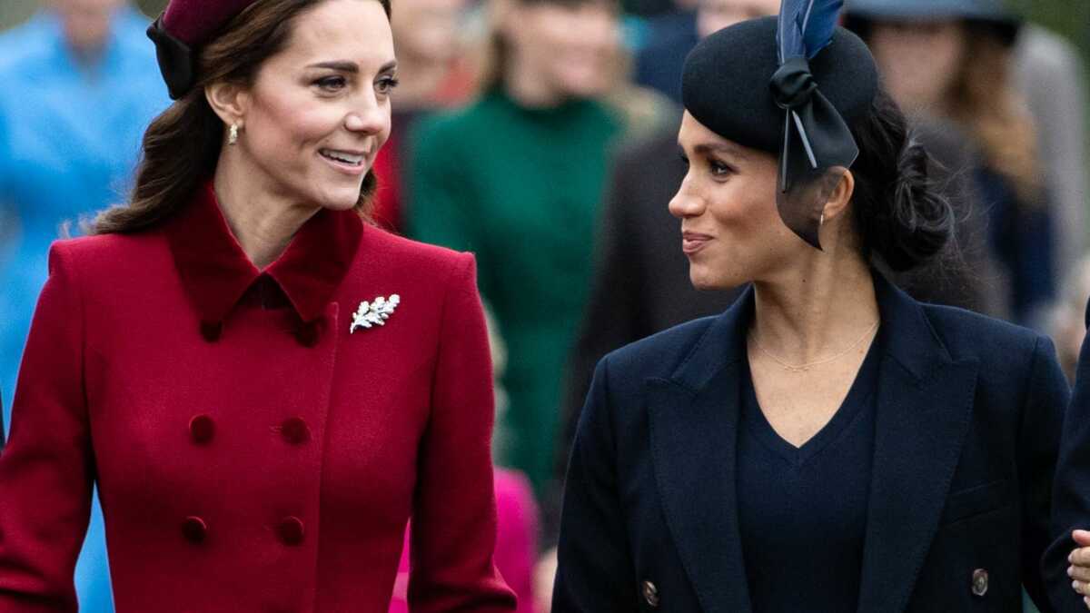 Meghan Markle Et Kate Middleton PHOTOS Meghan Markle et Kate Middleton complices à Wimbledon - Voici