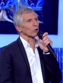 VIDEO Nagui  sa femme Mélanie Page débarque par surprise dans N