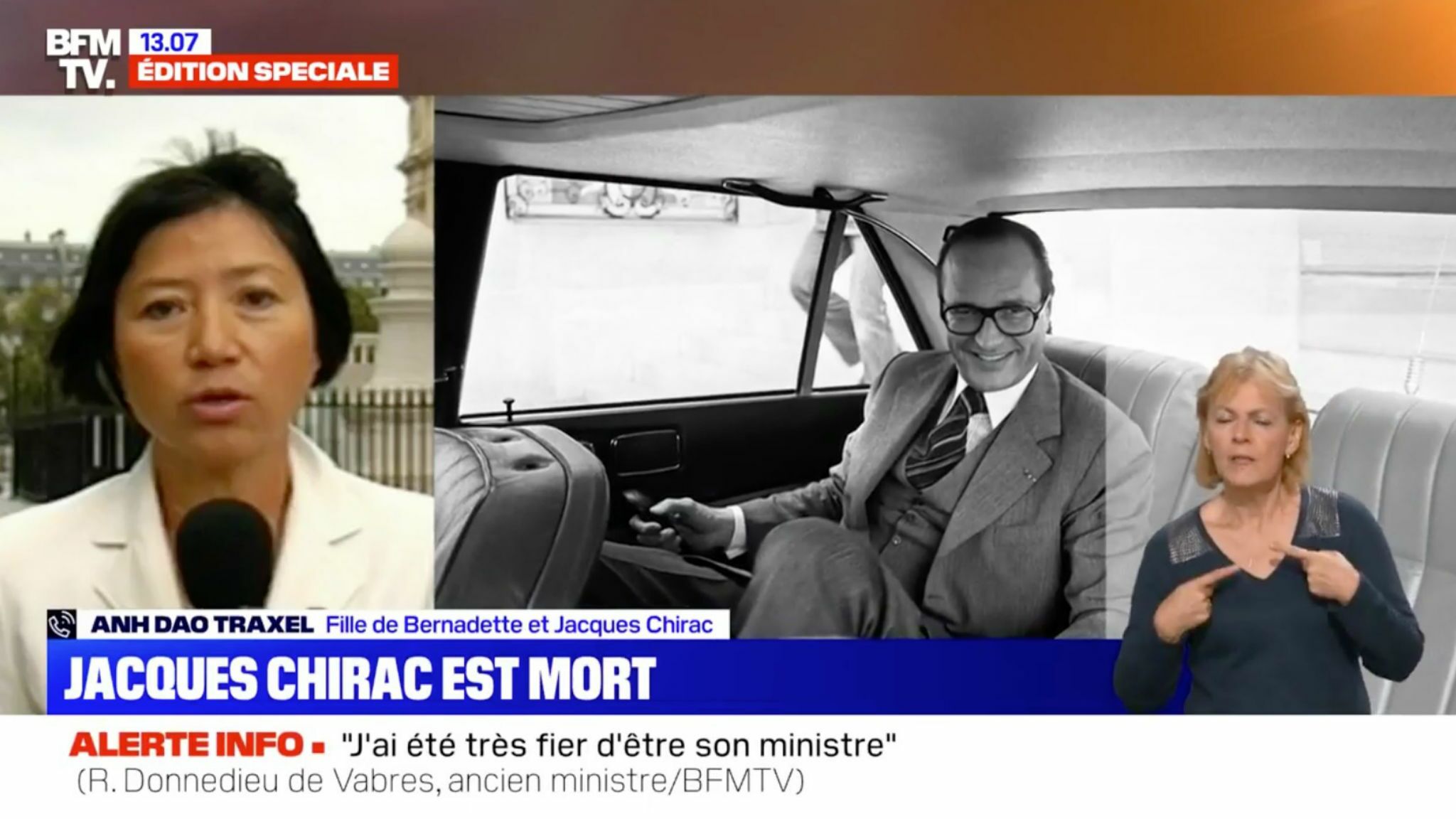 Video Mort De Jacques Chirac L Emouvant Hommage De Sa Fille De CÅ