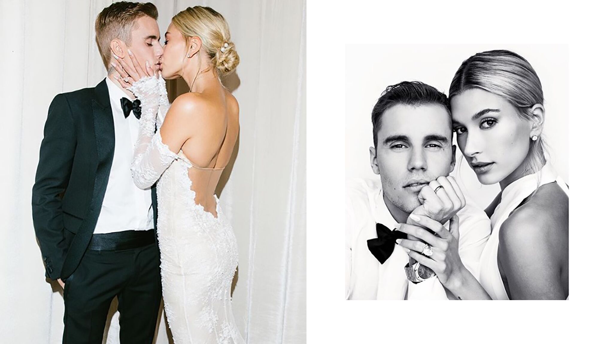 Hailey Baldwin dévoile enfin sa robe de mariée ! , Voici