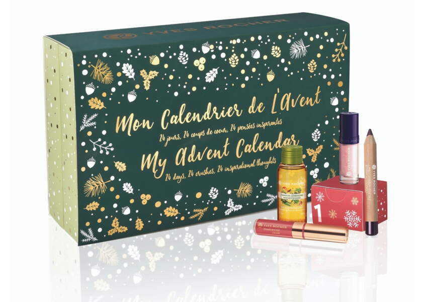 calendrier de l avent beaut� yves rocher