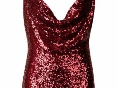 10 robes rouges à paillettes comme Céline Dion... Mais en moins cher !