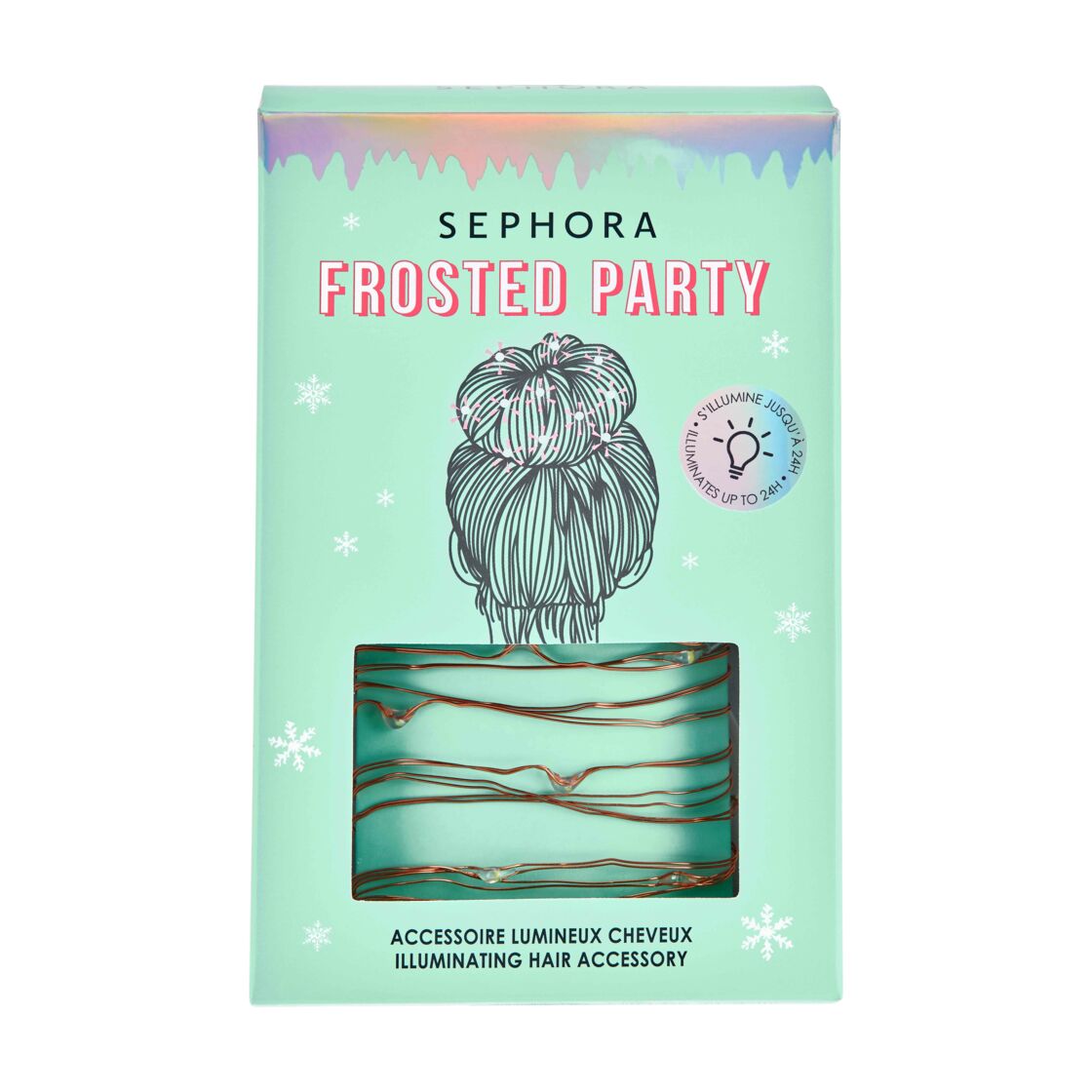 Ornements. Frosted Party accessoire lumineux, 5,99 €, Sephora.