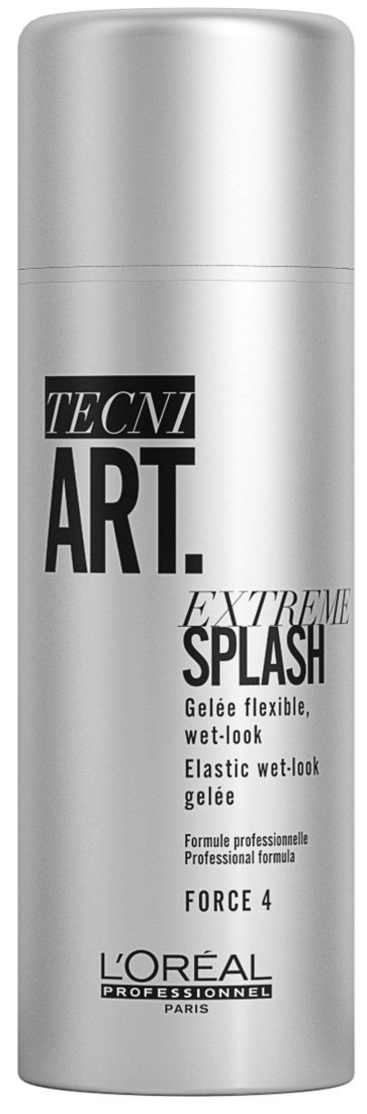 Gel. TecniArt Extrême Splash, 19 €, L’Oréal Professionnel. 