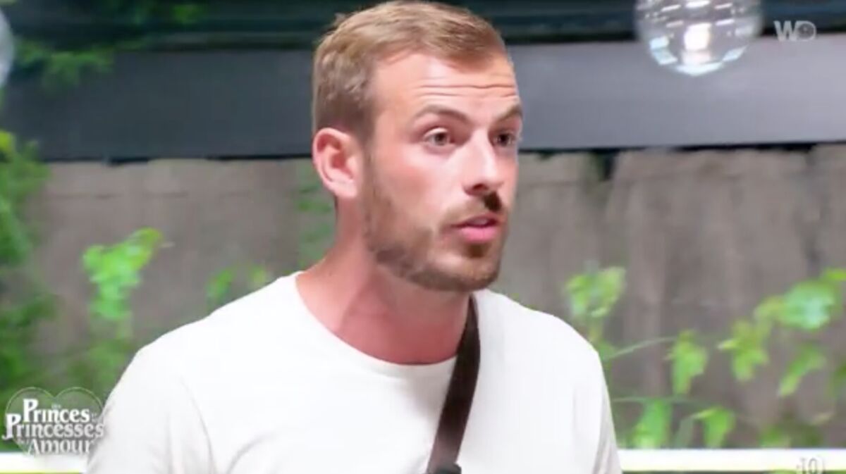 Julien Prince De L Amour VIDEO Julien Bert pète un plomb dans les Princes de l'amour, la séquence  est coupée - Voici