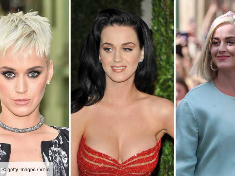 Katy Perry Enceinte Retour Sur Son Evolution Capillaire Voici