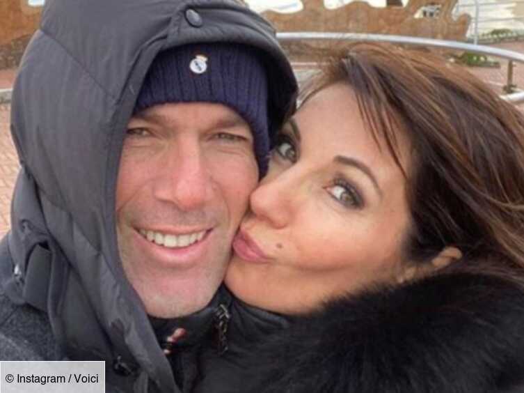 Photo Zinedine Zidane Sa Declaration D Amour A Sa Femme Veronique Pour Son Anniversaire Voici