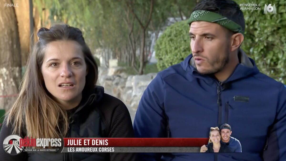 Denis Et Julie Pekin Express En Couple Pekin Express Finale 2020 Julie Et Denis