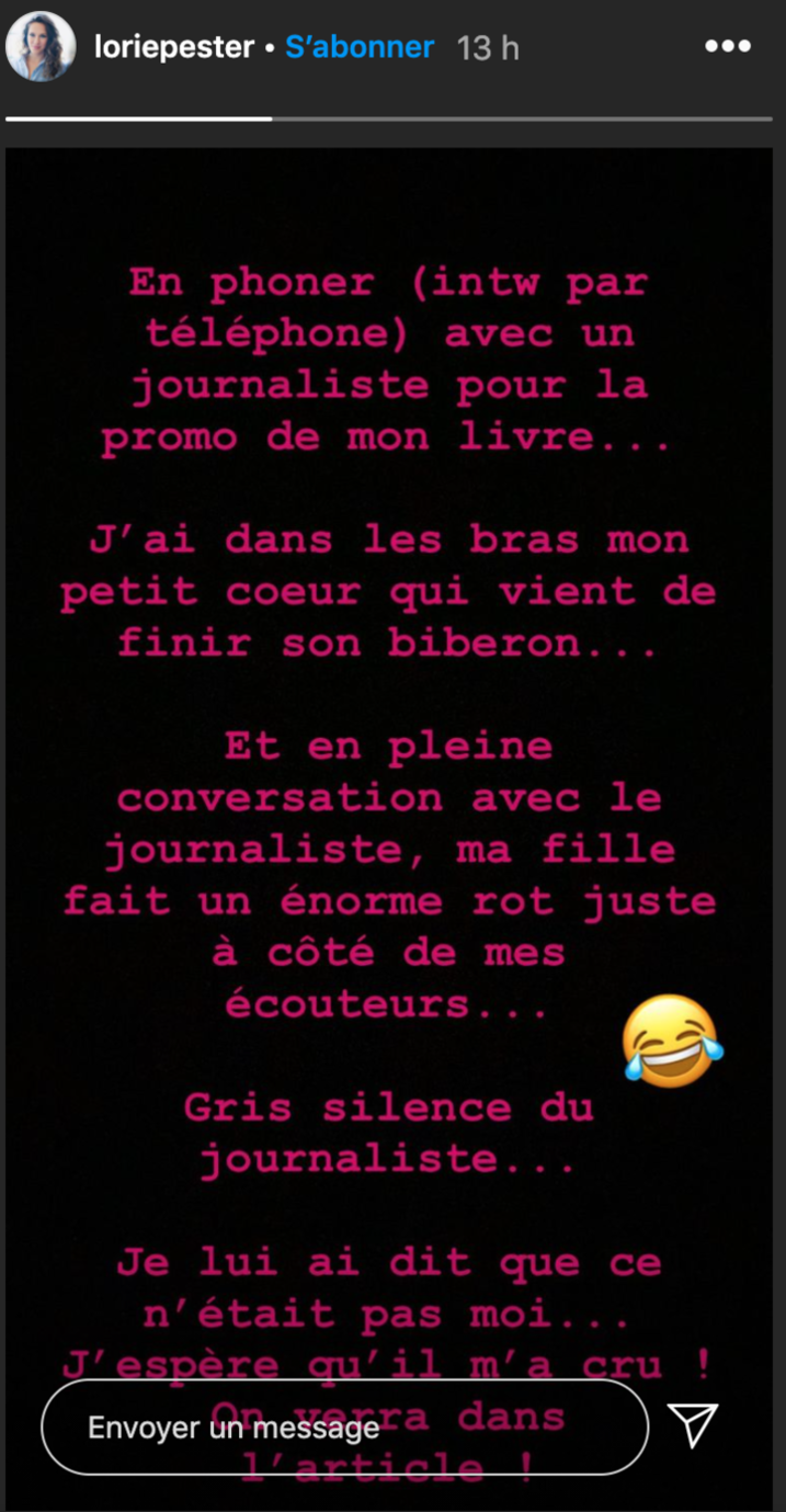 Lorie Pester Maman Ce Moment Tres Genant Provoque Par Sa Fille En Pleine Interview Voici