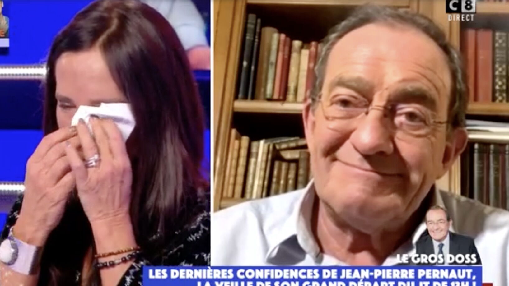 Video Tpmp Nathalie Marquay Emue Aux Larmes Devant Des Images De Sa Belle Mere Decedee Voici
