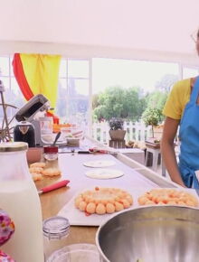 Video Le Meilleur Patissier La Finale Catastrophe Pour Elodie A La Premiere Epreuve Elle Doit Tout Recommencer Voici