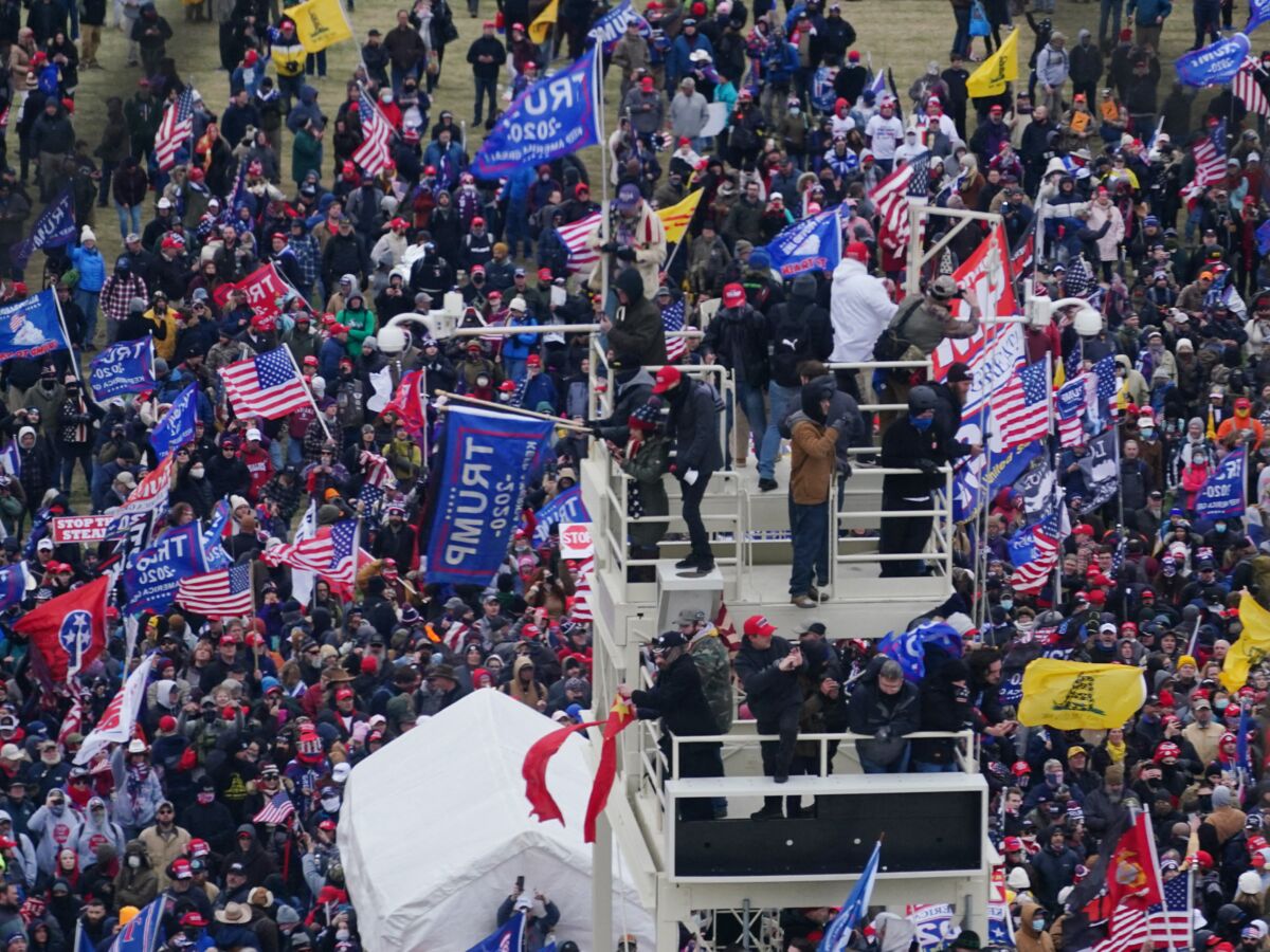 VIDEO Washington : le Capitole pris d'assaut par des pro-Trump, une journaliste de Quotidien...