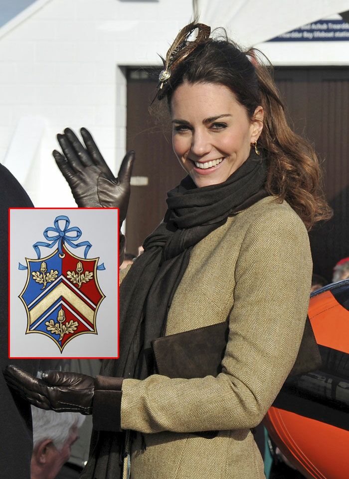 Kate Middleton A Desormais Son Blason Familial Voici