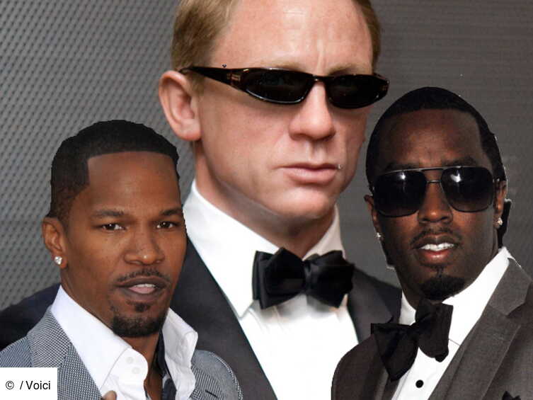 P Diddy et Jamie Foxx James Bond 007 black ? Voici