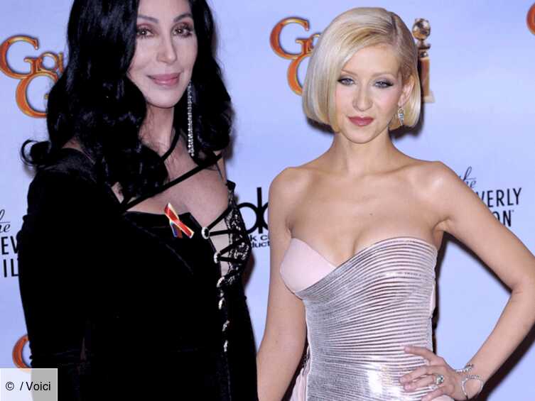 Film Avec Cher Et Christina Aguilera Christina Aguilera – Cher : le clash - Voici