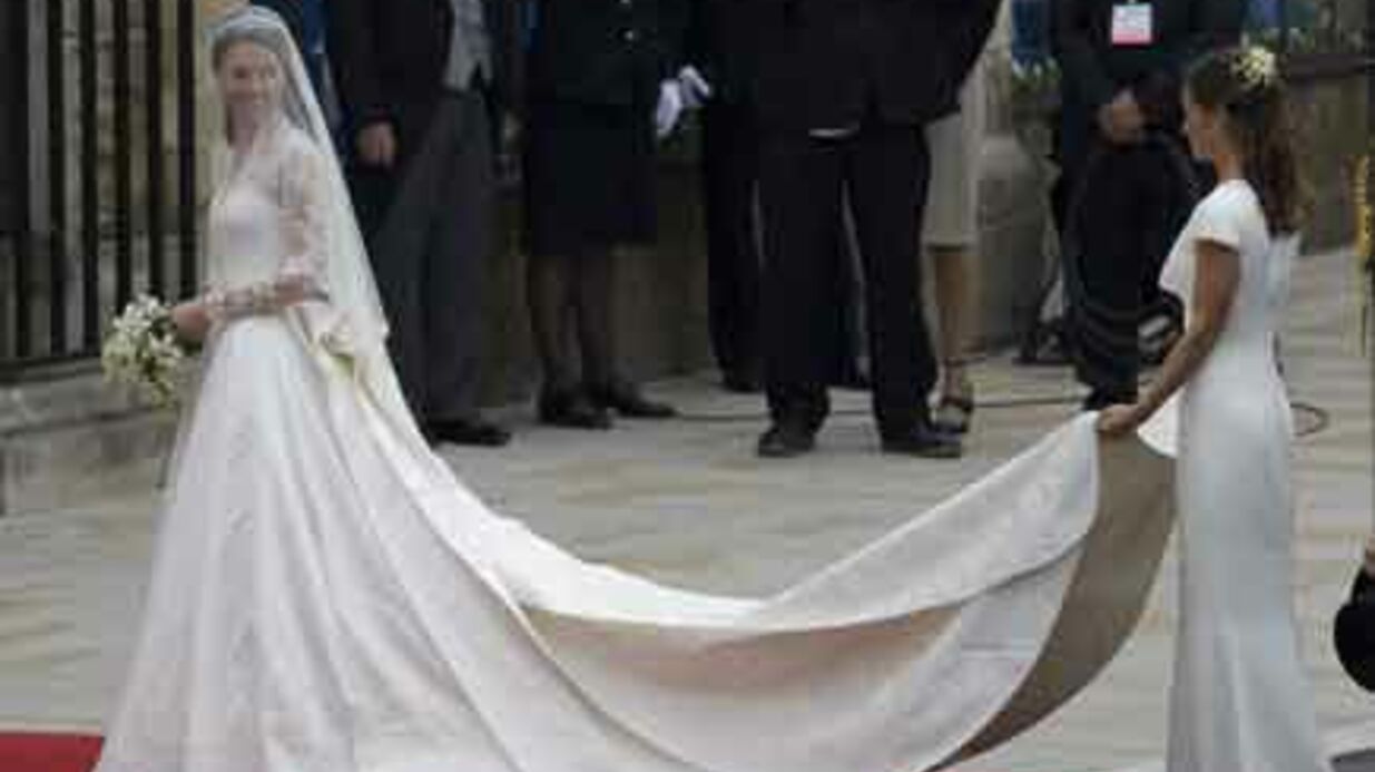 Kate Middleton une robe de mariée à 35 000 euros
