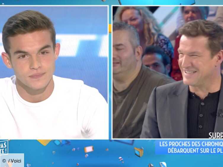 Video Benjamin Castaldi Son Fils Le Rejoint Sur Le Plateau De Tpmp Et Tape Dans Lœil De 2433