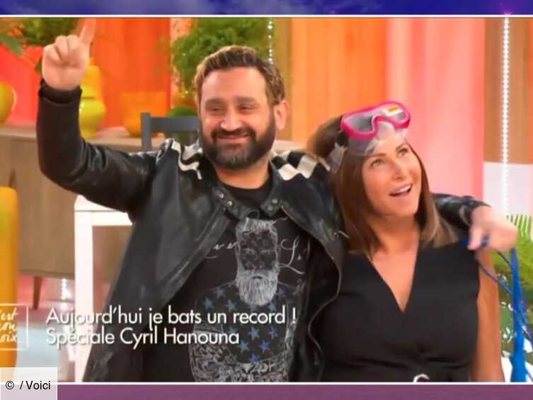 Qui Est La Petite Amie De Cyril Hanouna VIDEO Cyril Hanouna embrasse Evelyne Thomas, elle est aux anges - Voici