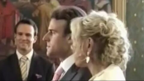 VIDEO Les images du mariage d\u0027Emmanuel Macron avec Brigitte Trogneux, en mini robe