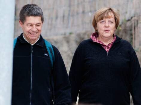 Angela Merkel et son mari en maillots de bain