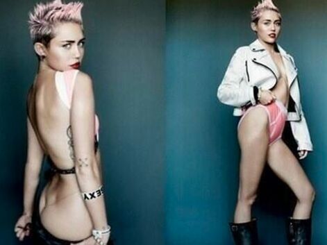 Le shootinhg ultra sexy de Miley Cyrus pour V Magazine