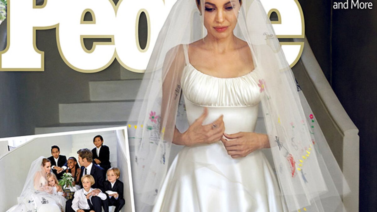 Mariage Brad Pitt Et Angelina Jolie Les premières photos du mariage de Brad Pitt et Angelina Jolie - Voici