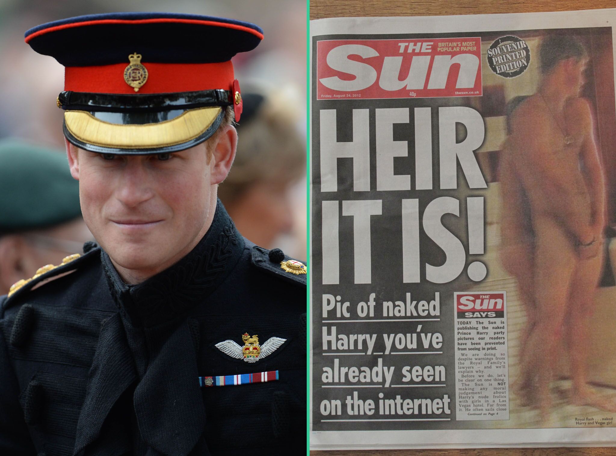 Prince harry cock size