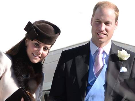 Le prince William et Kate Middleton à un mariage en Suisse