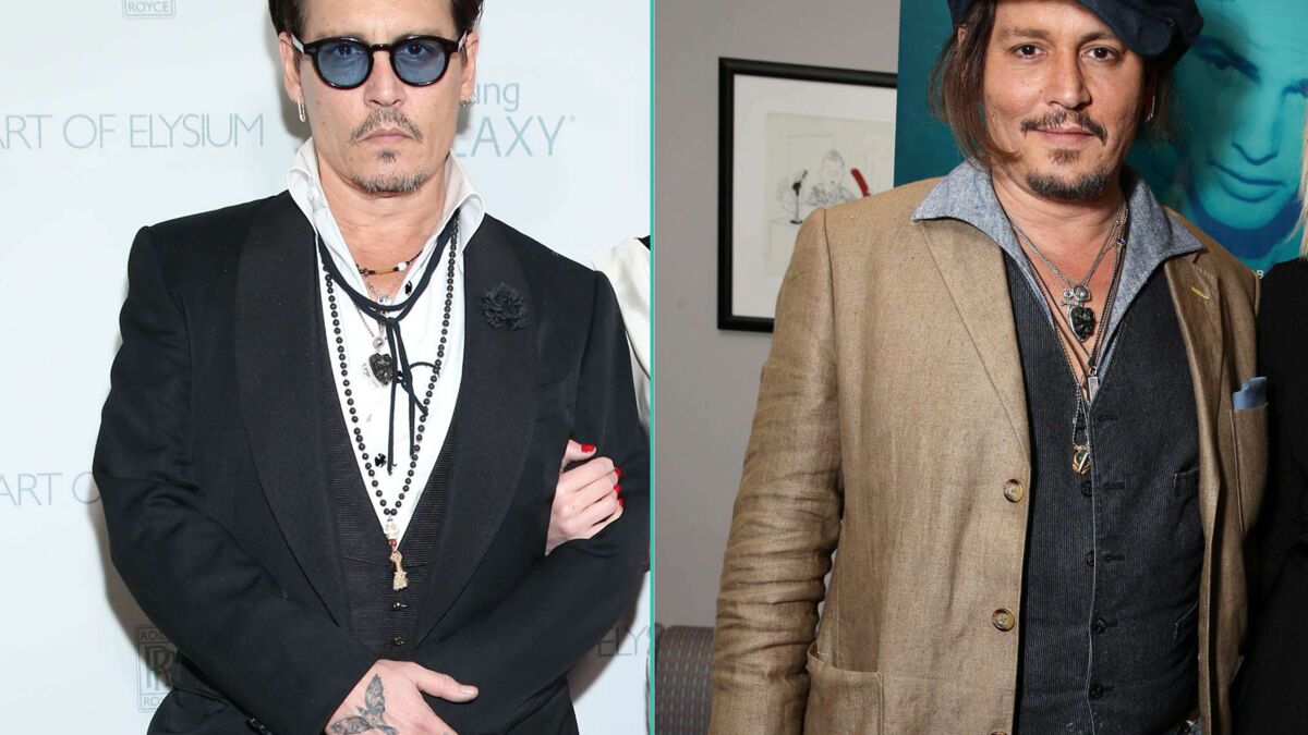 Johnny Depp Prise De Poids PHOTOS En seulement un an, Johnny Depp a bien forci - Voici