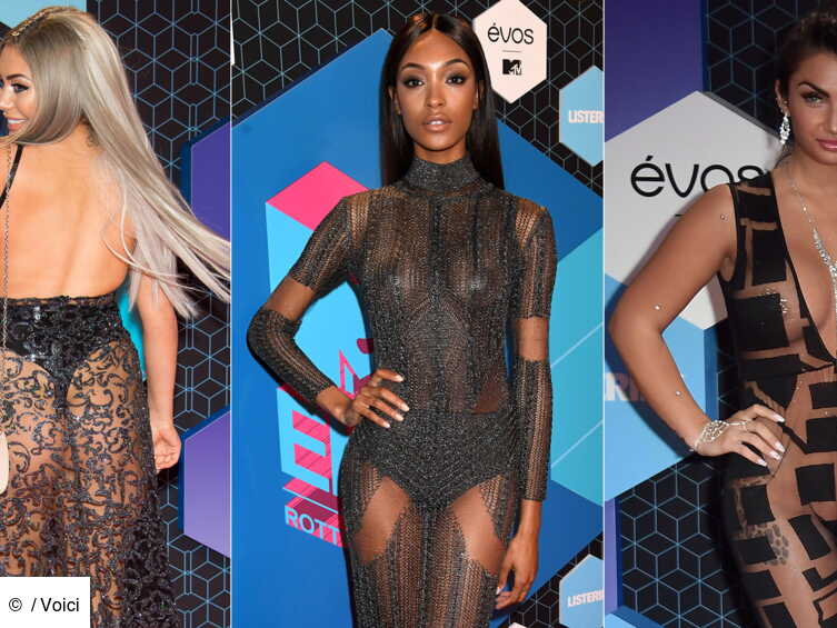 Photos Les Looks Des Mtv Ema La Transparence Du Chic Au Vulgaire Voici