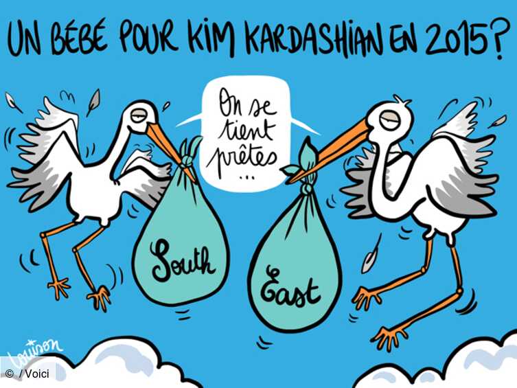 Louison A Croque Un Bebe Pour Kim Kardashian En 15 Voici