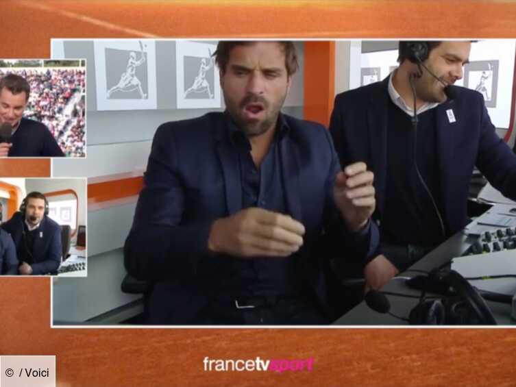 VIDEO Arnaud Clément fait une sieste pendant Roland-Garros ...