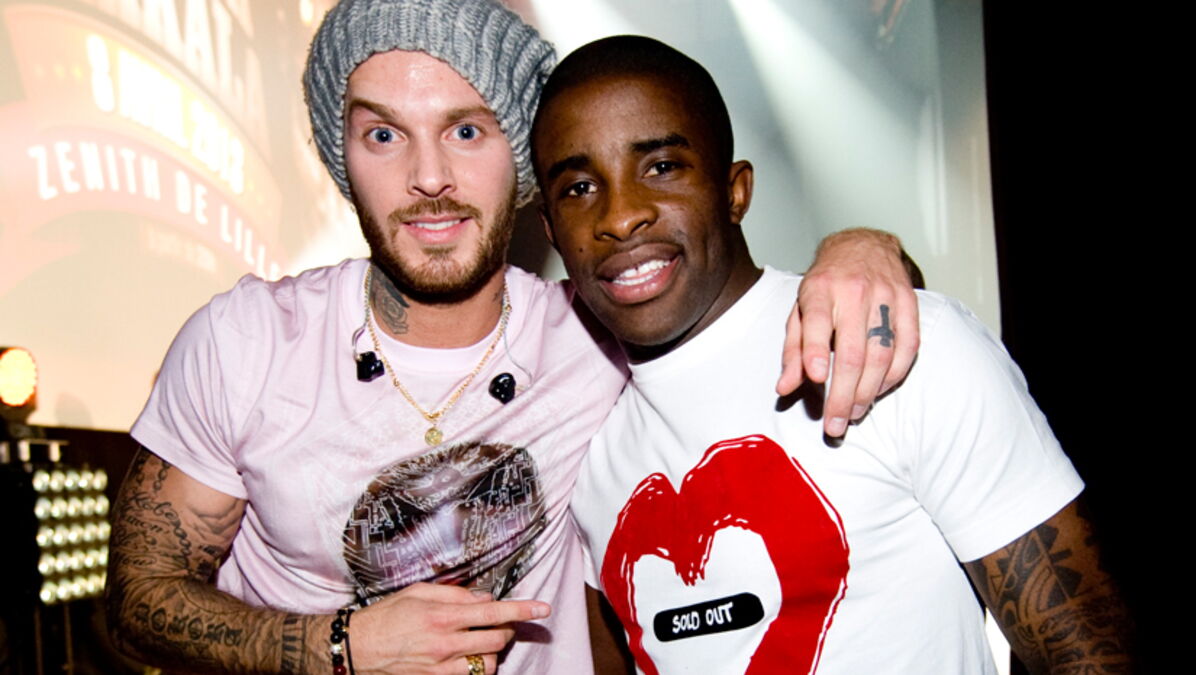 Diapo M Pokora Tal Marc Lavoine Reunis Pour La Bonne Cause Voici