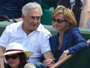 Dominique Strauss-Kahn et Myriam L'Aouffir à Roland Garros