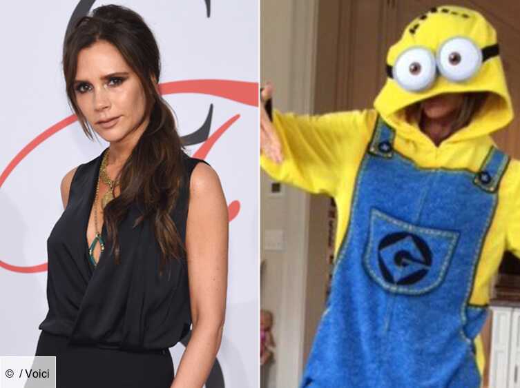 Photo Victoria Beckham Se Deguise En Minion De Moi Moche Et Mechant Voici