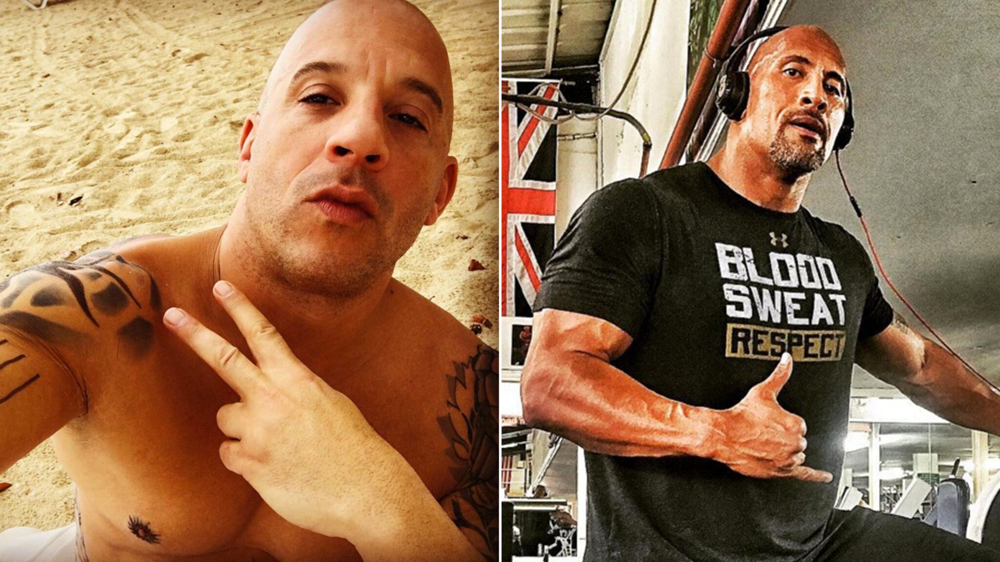 Voici Pourquoi Vin Diesel Et Dwayne Johnson Se Sont Faches Sur Le Tournage De Fast Furious 8 Voici