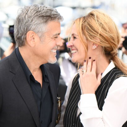 Julia Roberts - 슬라이드 2016 칸 영화제: 머니 몬스터를 위해 조지 클루니의 팔에 저항할 수 없는 줄리아 로버츠