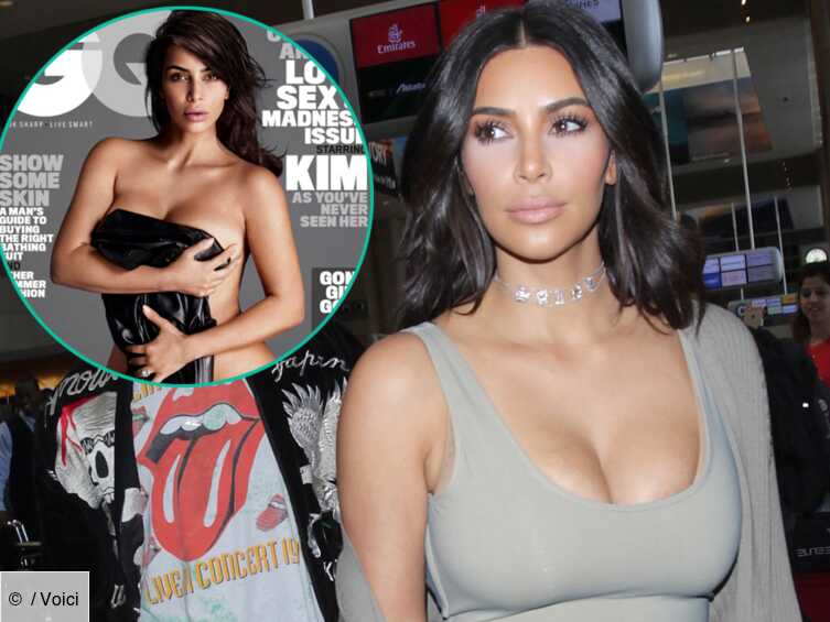 Kim Kardashian se met à nu pour le magazine GQ (PHOTOS)