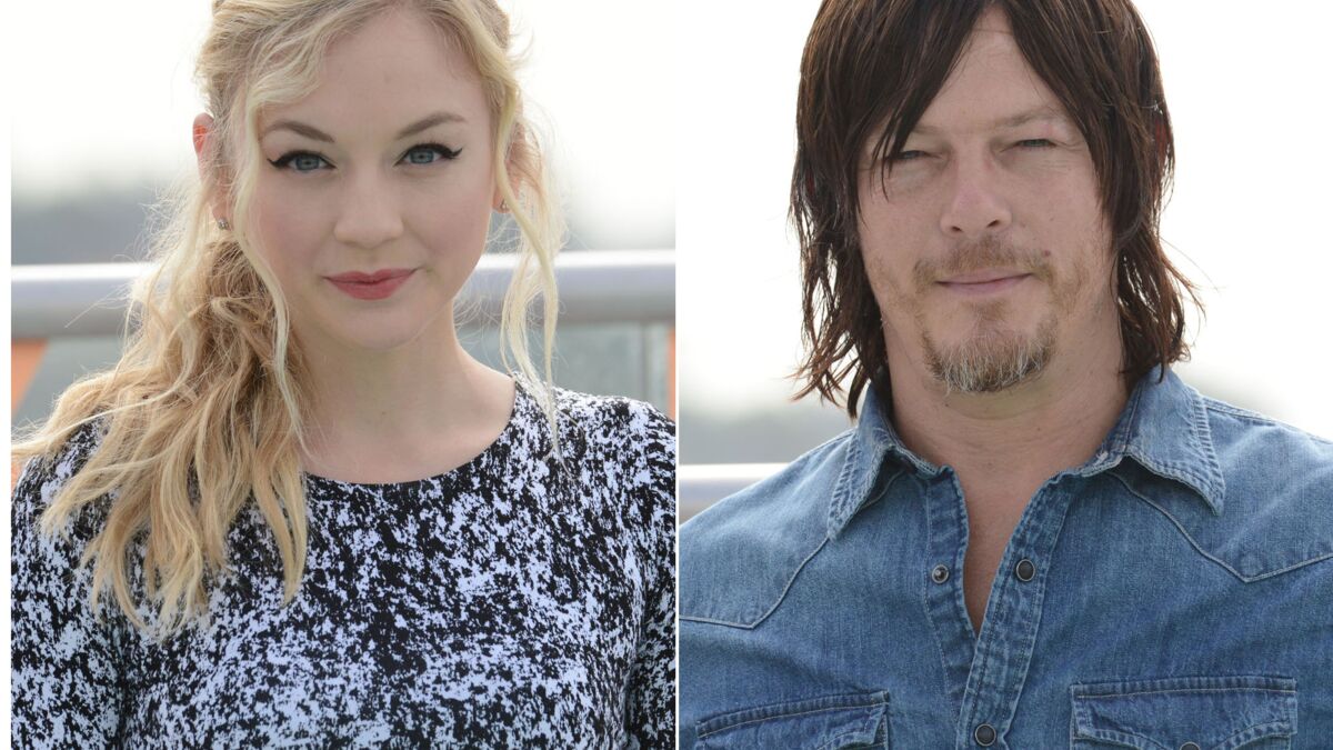 norman reedus emily kinney