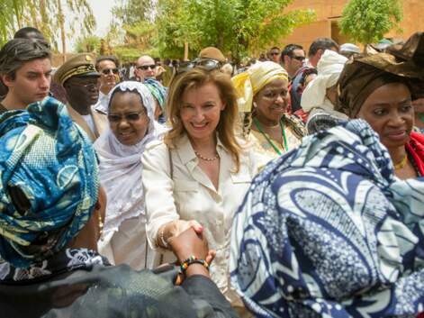 DIAPO Valérie Trierweiler : première dame version humanitaire au Mali
