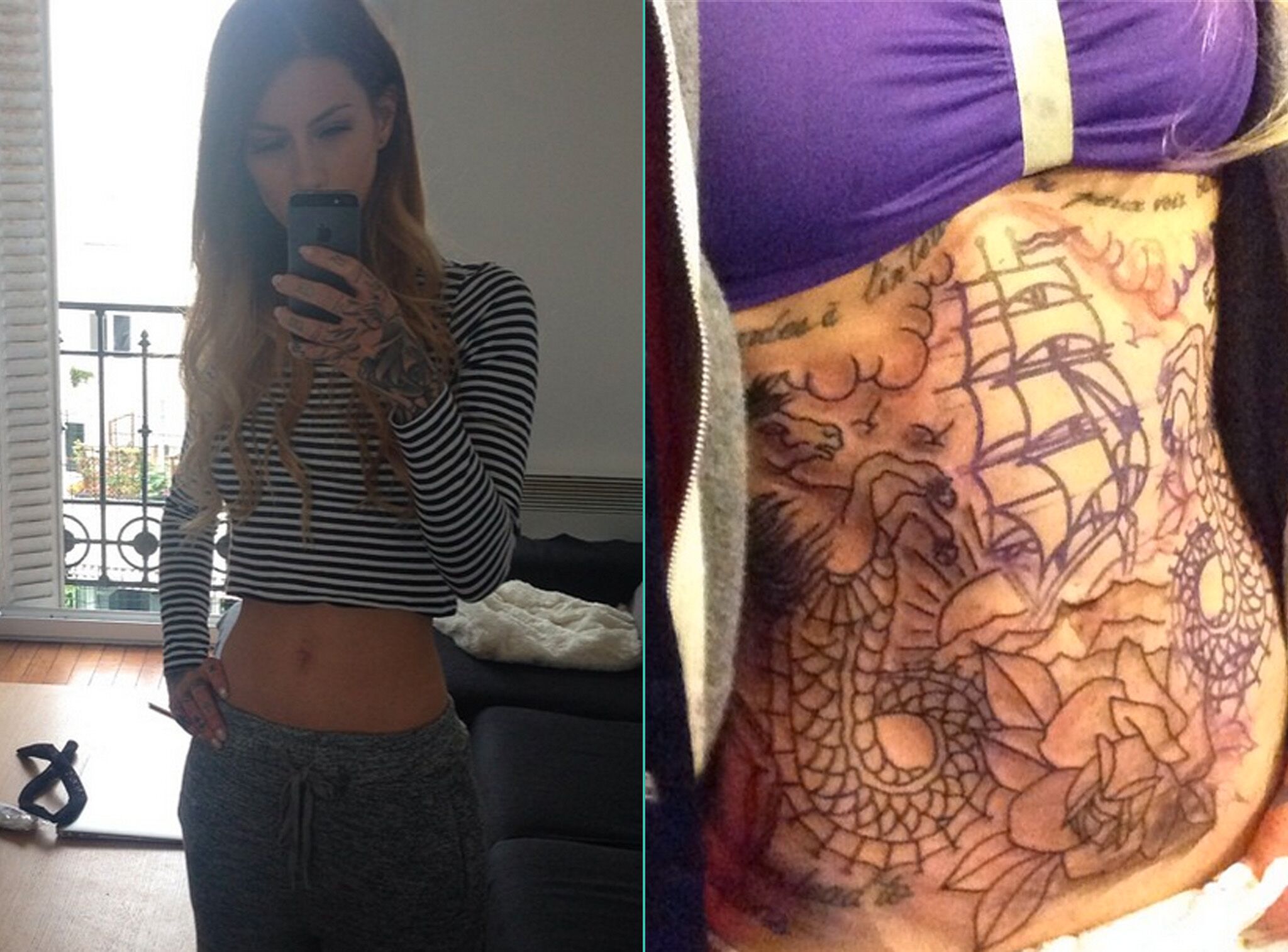 Fanny Secret Story Dévoile Son Imposant Tatouage Sur Le