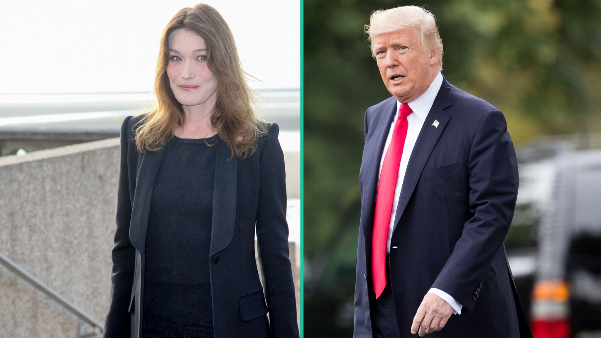 Carla Bruni Revient Sur Les Rumeurs De Liaison Avec Donald Trump Voici